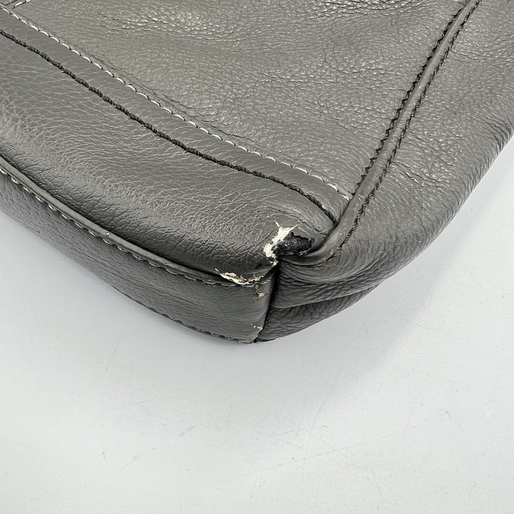 THE SAK Lucia pebbled leather women's crossbody bag -Dark Grey - Picture 9 of 9